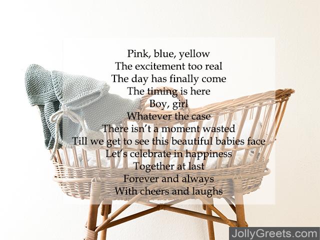 baby shower thank you poem from unborn