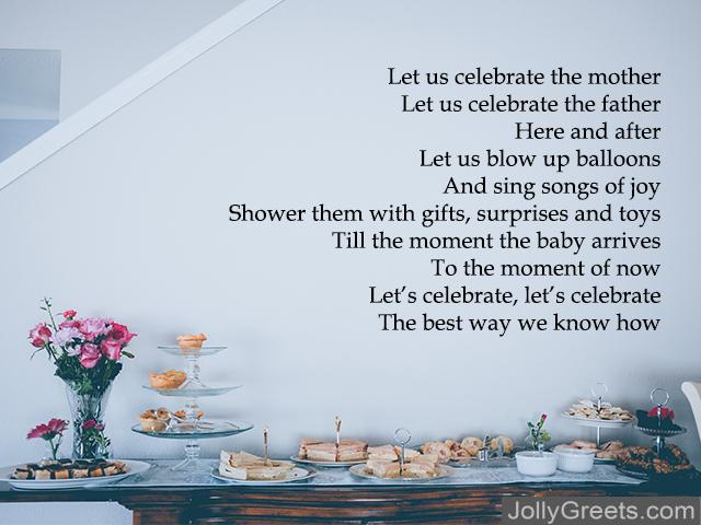 Printable Baby Shower Poems