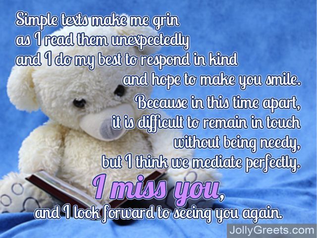 I Miss You Poems for Boyfriend: Missing You Poems for Him